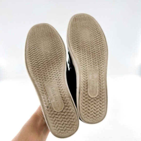 Cole Haan Grand.OS Navy Patent Leather Pinch Marine Classic Slip On Loafer 5.5 - Picture 5 of 10